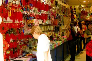 Local comercial en el Barrio Chino de Buenos Aires