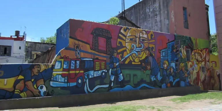 Plaza Bomberos Voluntarios, La Boca