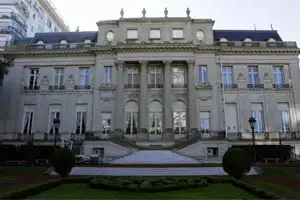 Facade of Bosch Palace, Buenos Aires