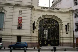Facade of Palacio Paz, Buenos Aires